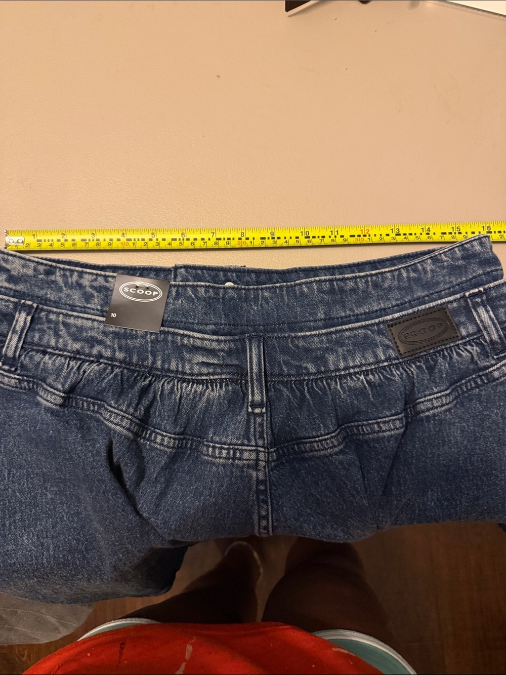 Free Assembly Dark Blue Denim Mini Skirt - Picture 5 of 5